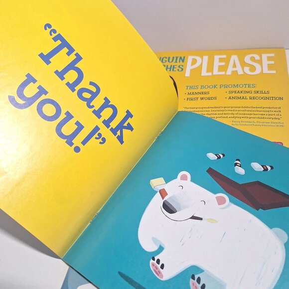 Hello Genius Mouse Penguin Bear Hippo Says Sorry Please Thank You Manners 4 Lot - Picture 3 of 5